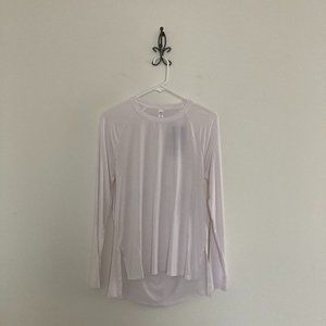 UA Long Sleeve Open Back Modal Top Size Large